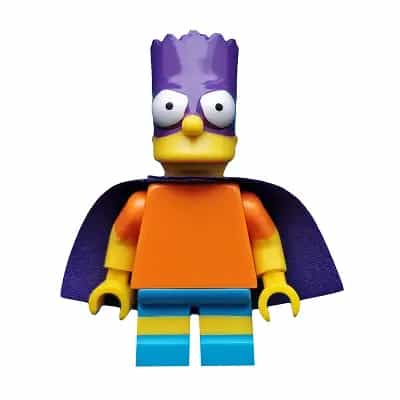Bartman, The Simpsons, Series 2 (Minifigure Only without Stand and Accessories)