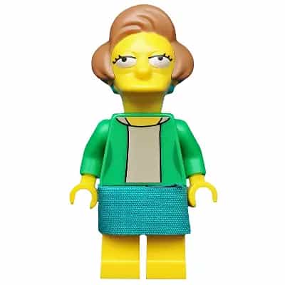Edna Krabappel, The Simpsons, Series 2 (Minifigure Only without Stand and Accessories)