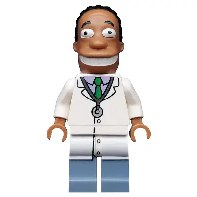 Dr. Hibbert, The Simpsons, Series 2 (Minifigure Only without Stand and Accessories)