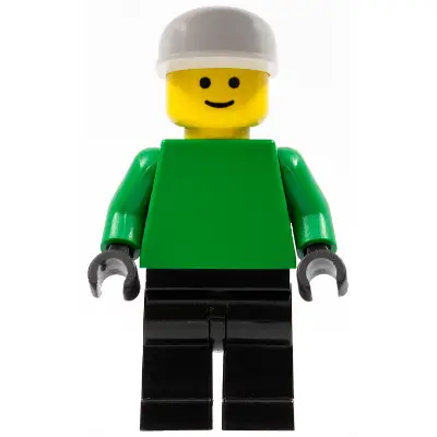 Soccer Player White/Blue Team Goalie