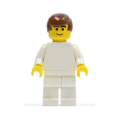 Soccer Player White Team Player 2