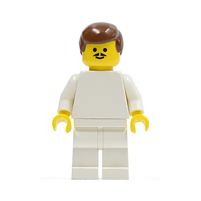 Soccer Player White Team Player 8