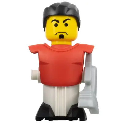 McDonald's Sports Soccer Player - Red Torso and White Base without Stickers