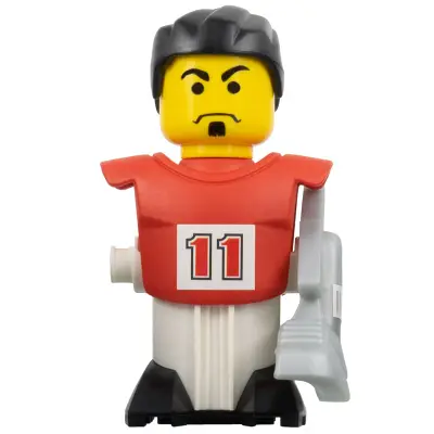McDonald's Sports Soccer Player - Red Torso and White Base with Stickers