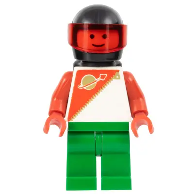 Futuron - Red/Green with Black Helmet