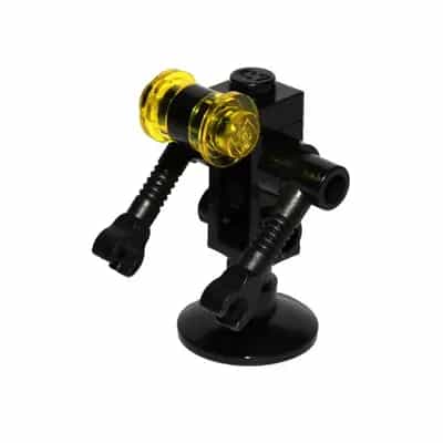 Futuron Droid, Black with Trans-Yellow Eyes