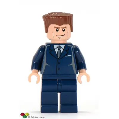 Harry Osborn 1, Dark Blue Suit Torso, Dark Blue Legs