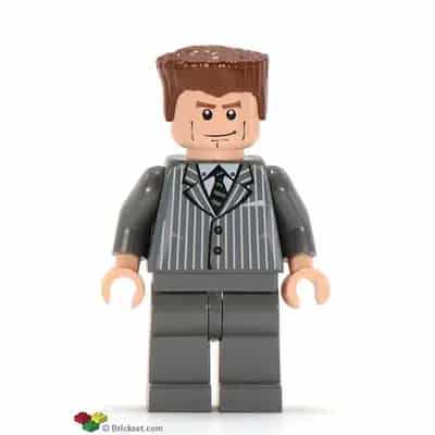 Harry Osborn 2, Dark Bluish Gray Suit Torso, Dark Bluish Gray Legs