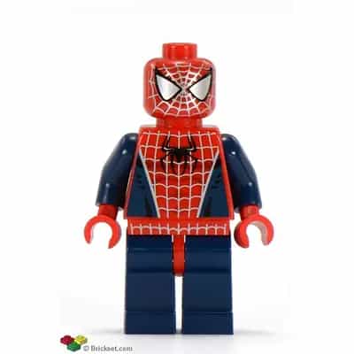 Spider-Man 3 - Dark Blue Arms and Legs, Silver Webbing