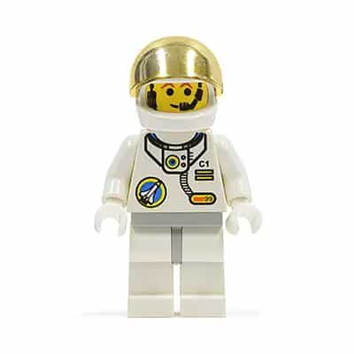 Space Port - Astronaut C1, White Legs with Light Gray Hips