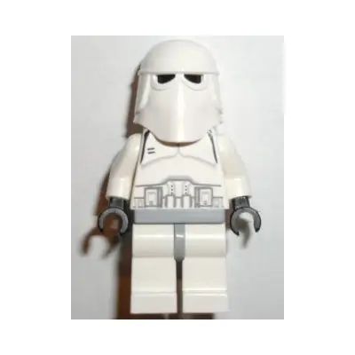 Snowtrooper, Light Bluish Gray Hips, Black Hands (Falcon blue box)