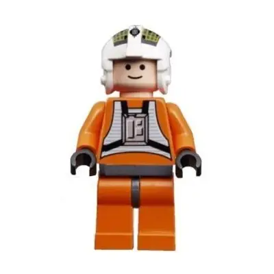 Rebel Pilot Y-wing (Jon 'Dutch' Vander, Gold Leader) - Light Nougat Head