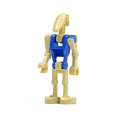 Battle Droid Pilot - Blue Torso, Angled Arms