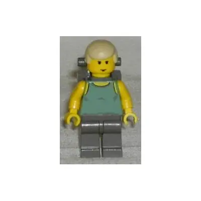 Luke Skywalker (Dagobah, Sand Green Tank Top, Backpack)