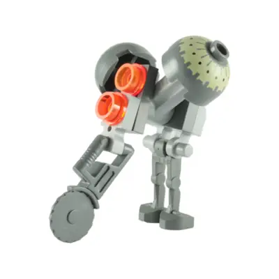 Buzz Droid - Dark Bluish Gray Dome Tops, Circular Blade Saw