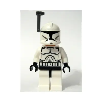 Clone Trooper (Phase 1) - Dark Bluish Gray Rangefinder, Large Eyes