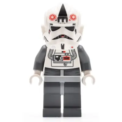 AT-AT Driver - Red Imperial Logo, Bluish Grays, Black Head, Stormtrooper Type 2 Helmet
