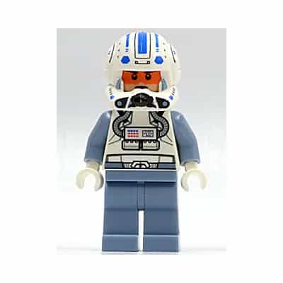 Clone Trooper Pilot Captain Jag (Phase 2) - Sand Blue Arms and Legs
