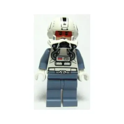 Clone Trooper Pilot (Phase 2) - Sand Blue Arms and Legs, Frown