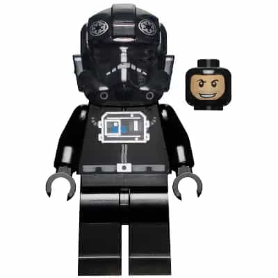 Imperial TIE Fighter Pilot - Black Head, Balaclava