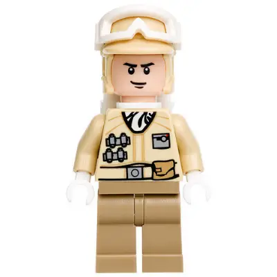 Hoth Rebel Trooper (Black Chin Dimple)