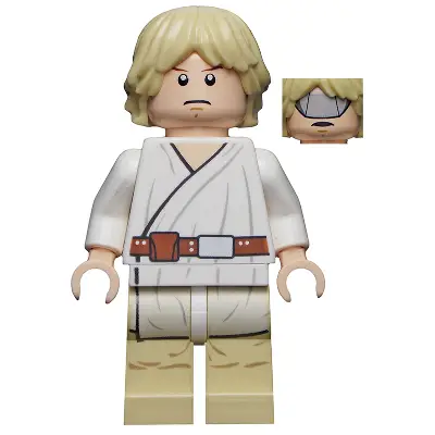 Luke Skywalker (Tatooine, Gray Visor on Reverse of Head)