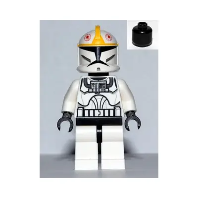 Clone Trooper Pilot (Phase 1) - Yellow Markings, Black Head