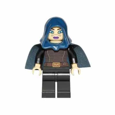Barriss Offee - Dark Blue Cape and Hood