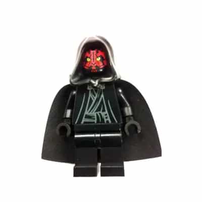 Darth Maul - Hood and Cape, Silver Neck Clasp