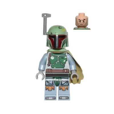 Boba Fett - Head Beard Stubble