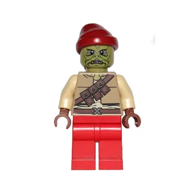 Kithaba (Klatooinian Skiff Guard) - Dark Tan Vest