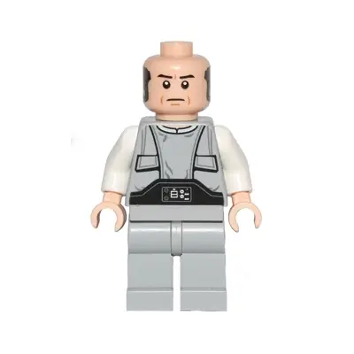 Lobot - Light Nougat, Black Eyebrows