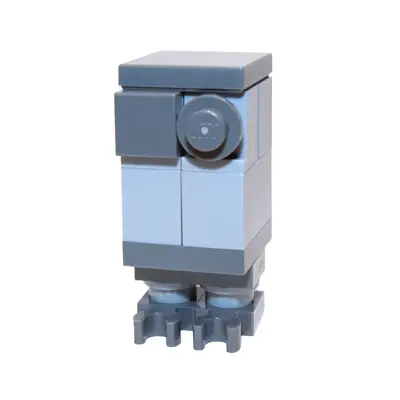 Gonk Droid (GNK Power Droid), Light Bluish Gray Body and Dark Bluish Gray Legs