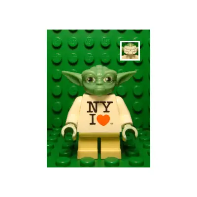 Yoda - NY I Heart Torso, White Hair (Toys "R" Us Times Square 2013 Exclusive)