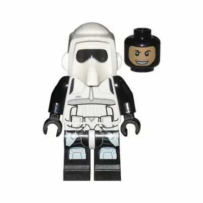 Imperial Scout Trooper - Printed Black Head and Legs