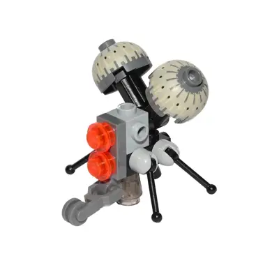Buzz Droid - Dark Bluish Gray Dome Tops, Zipline Handle