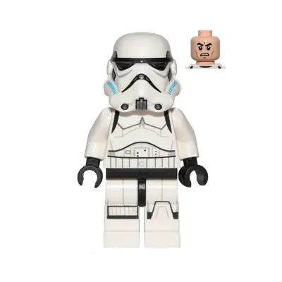 Imperial Stormtrooper - Printed Legs, Dark Azure Helmet Vents