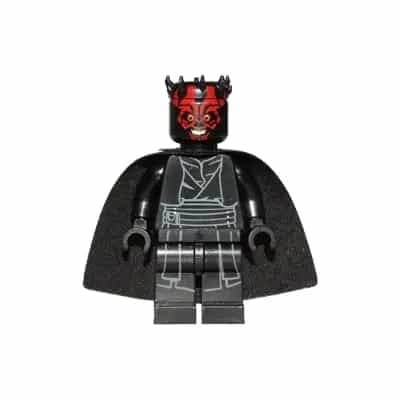 Darth Maul - Horns and Cape, Printed Legs
