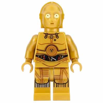 C-3PO - Colorful Wires, Printed Legs
