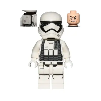First Order Heavy Assault Stormtrooper (Rounded Mouth Pattern) - Backpack, Ammo Pouch Print