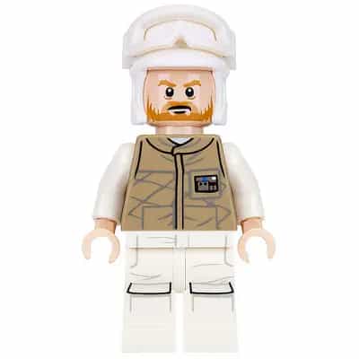 Hoth Rebel Trooper Dark Tan Uniform (Brown Beard)