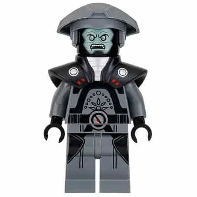 Imperial Inquisitor Fifth Brother - Dark Bluish Gray Uniform