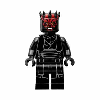 Darth Maul - Horns, Printed Legs, Open Mouth