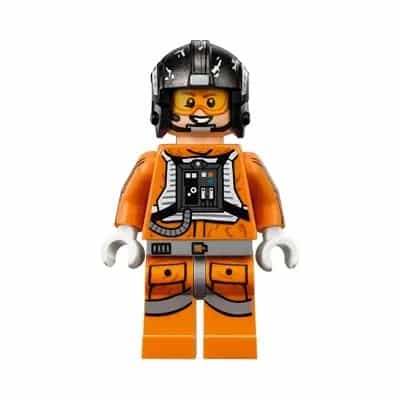 Snowspeeder Pilot Zev Senesca - Pearl Dark Gray Helmet