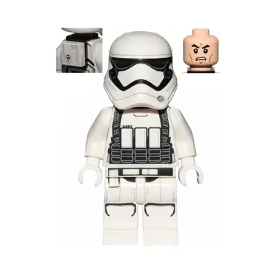 First Order Heavy Assault Stormtrooper (Rounded Mouth Pattern) - Backpack