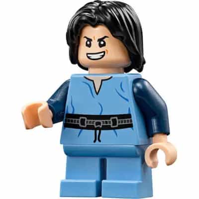 Boba Fett, Young - Medium Blue Shirt, Light Nougat Head
