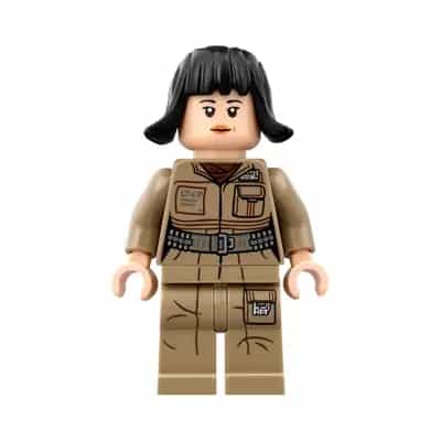 Rose Tico - Dark Tan Outfit, Hair