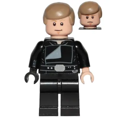 Luke Skywalker (Jedi Master, Endor, Dark Tan Hair, Stern / Smile)