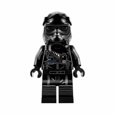 First Order TIE Pilot, Three White Lines on Helmet