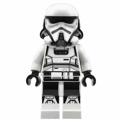 Imperial Patrol Trooper - Male, Light Nougat Head, Scowl